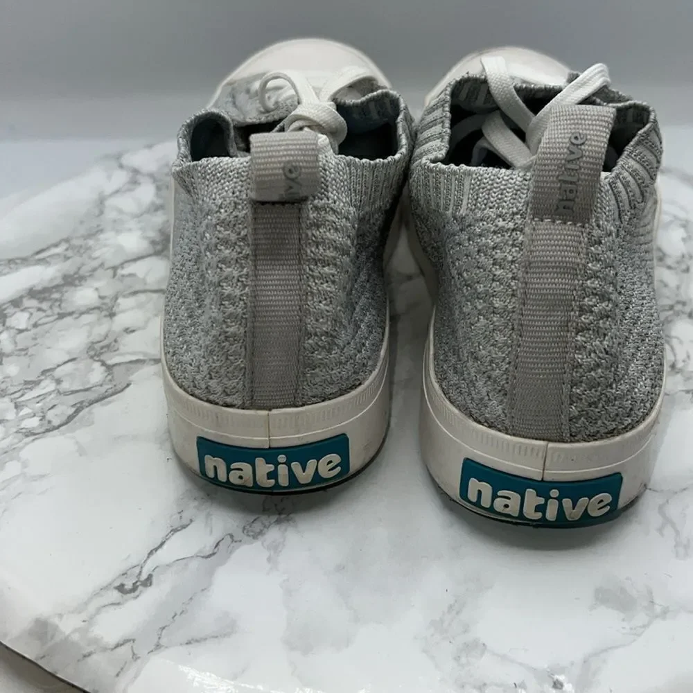 NATIVE Jefferson 2.0 LiteKnit Pigeon Grey Sneakers-7
